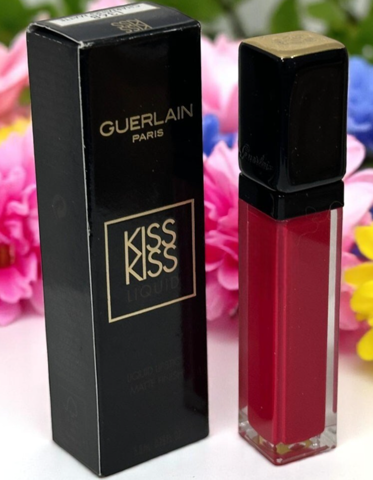 Guerlain Kiss Kiss Liquid Lipstick Matte Finish L368 Charming Matte 0.19oz/5.8ml