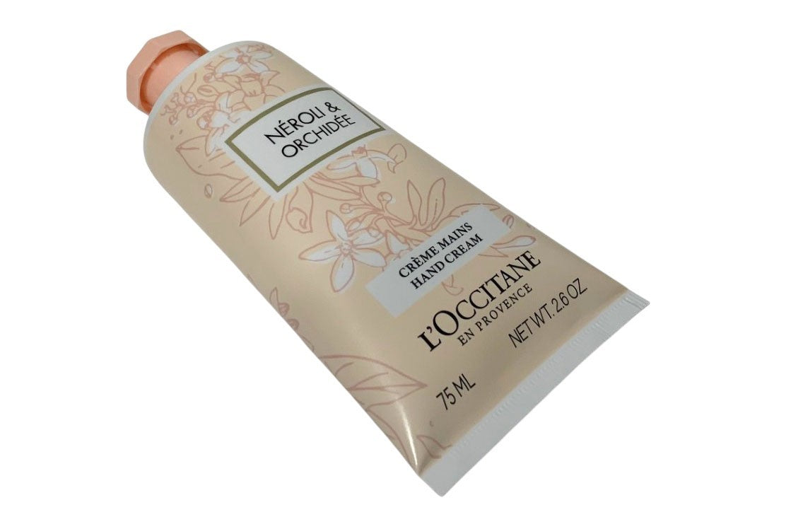 L'Occitane Neroli & Orchidee Hand Cream 75ml/2.6oz. SET OF 2 New In Box
