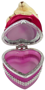 I Love You Bear With Heart Shaped Jewelry Gift Boxes SET OF 4 as On The Pictures
