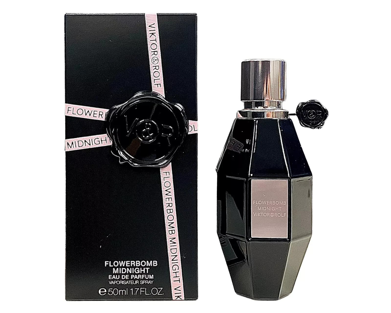 Viktor & Rolf Flowerbomb Midnight Eau de Parfum Spray - 50ml / 1.7oz New Sealed