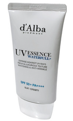 D'ALBA UV ESSENCE VEGAN WATERFULL+SUN CREAM WHITENING & ANTI-WRINKLE BLUE-2PCS