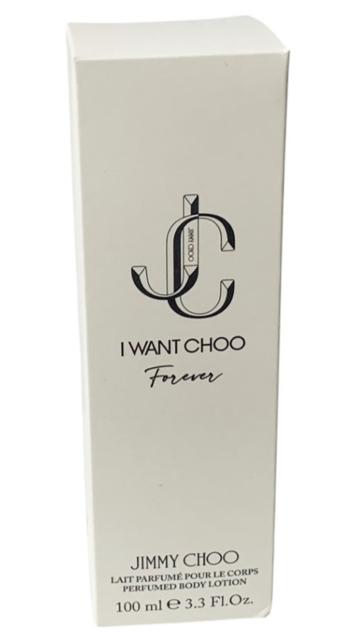 JIMMY CHOO I WANT CHOO FOREVER PERFUMED BODY LOTION 100 ml /3.3 fl oz NEW in BOX