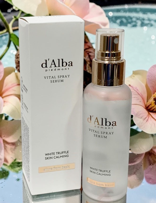D'Alba White Truffle Skin Calming Vital Spray Serum 100ml/3.4oz Fresh Exp 1/2029