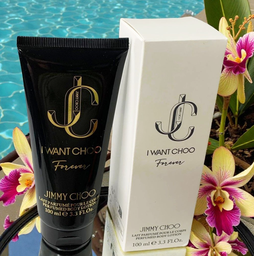 JIMMY CHOO I WANT CHOO FOREVER PERFUMED BODY LOTION 100 ml /3.3 fl oz NEW in BOX