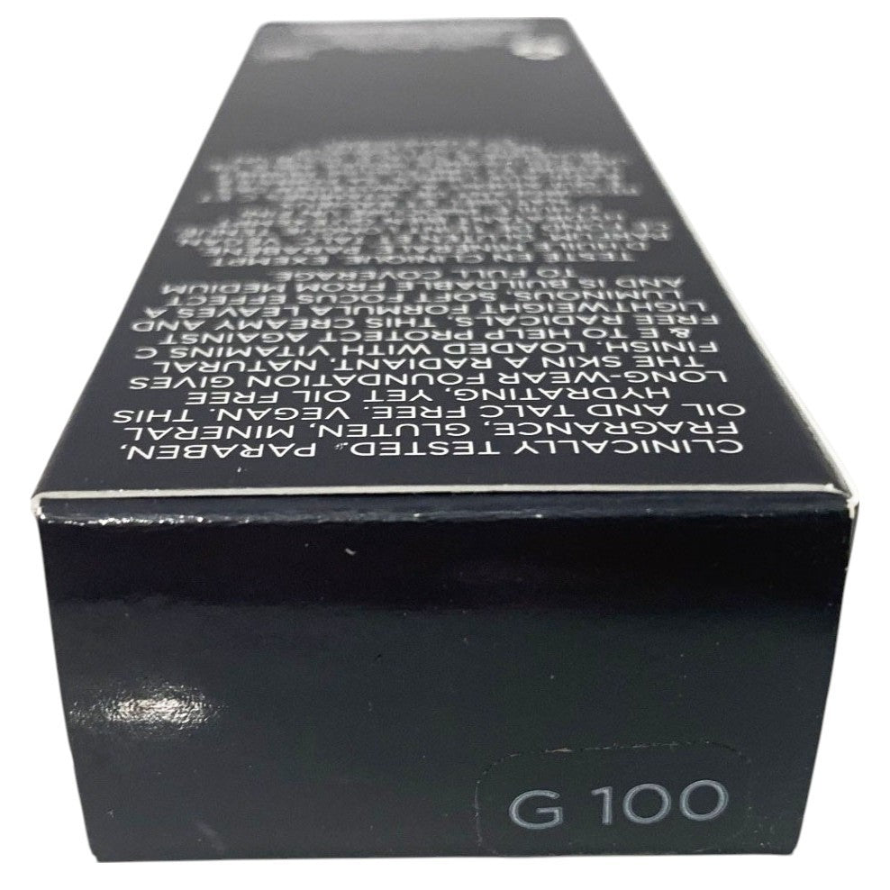 Cover FX Natural Finish Foundation - G 100 - 1oz/30ml -Sealed - New in Box