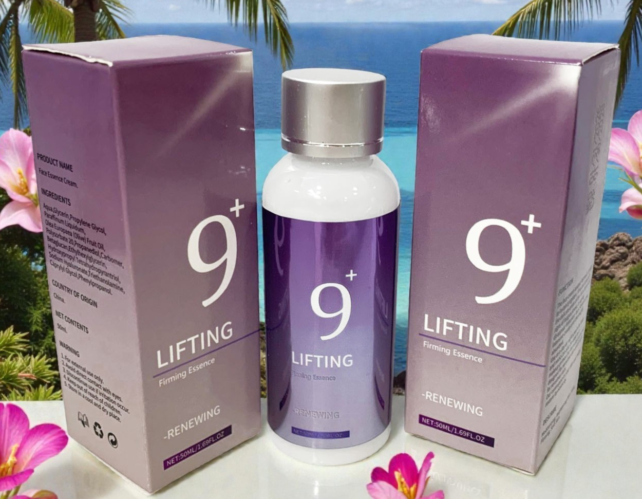 9+LIFTING FIRMING ESSENCE RENEWING FACE CREAM MOISTURIZER, ANTI-AGING 50ml-2 PSC