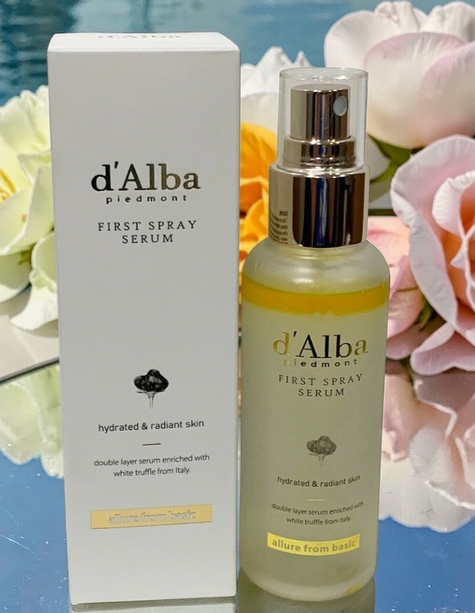 D'ALBA PIEDMONT Italian White Truffle First Spray Serum 3.38oz Sealed Exp 12/28