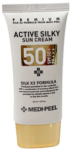 MEDI PEEL Active Silky Sun Cream SPF50+ PA+++ 50ml /1.69oz Exp 02/28 SET of 2