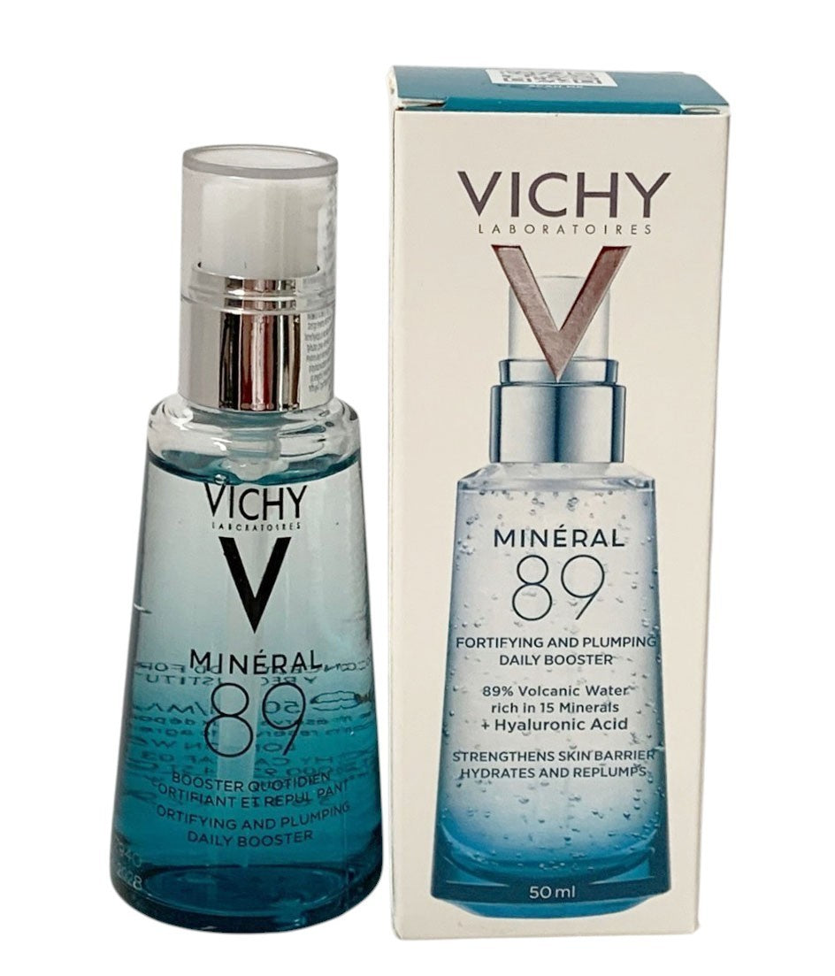 Vichy Mineral 89 Skin Fortifying Daily Booster  1.69oz Hyaluronic Acid EXP 09/28