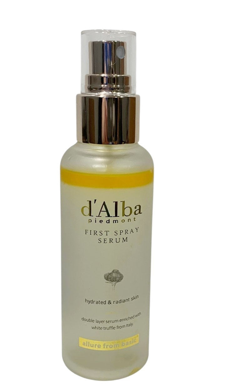 D'ALBA PIEDMONT Italian White Truffle First Spray Serum 3.38oz Sealed Exp 12/28