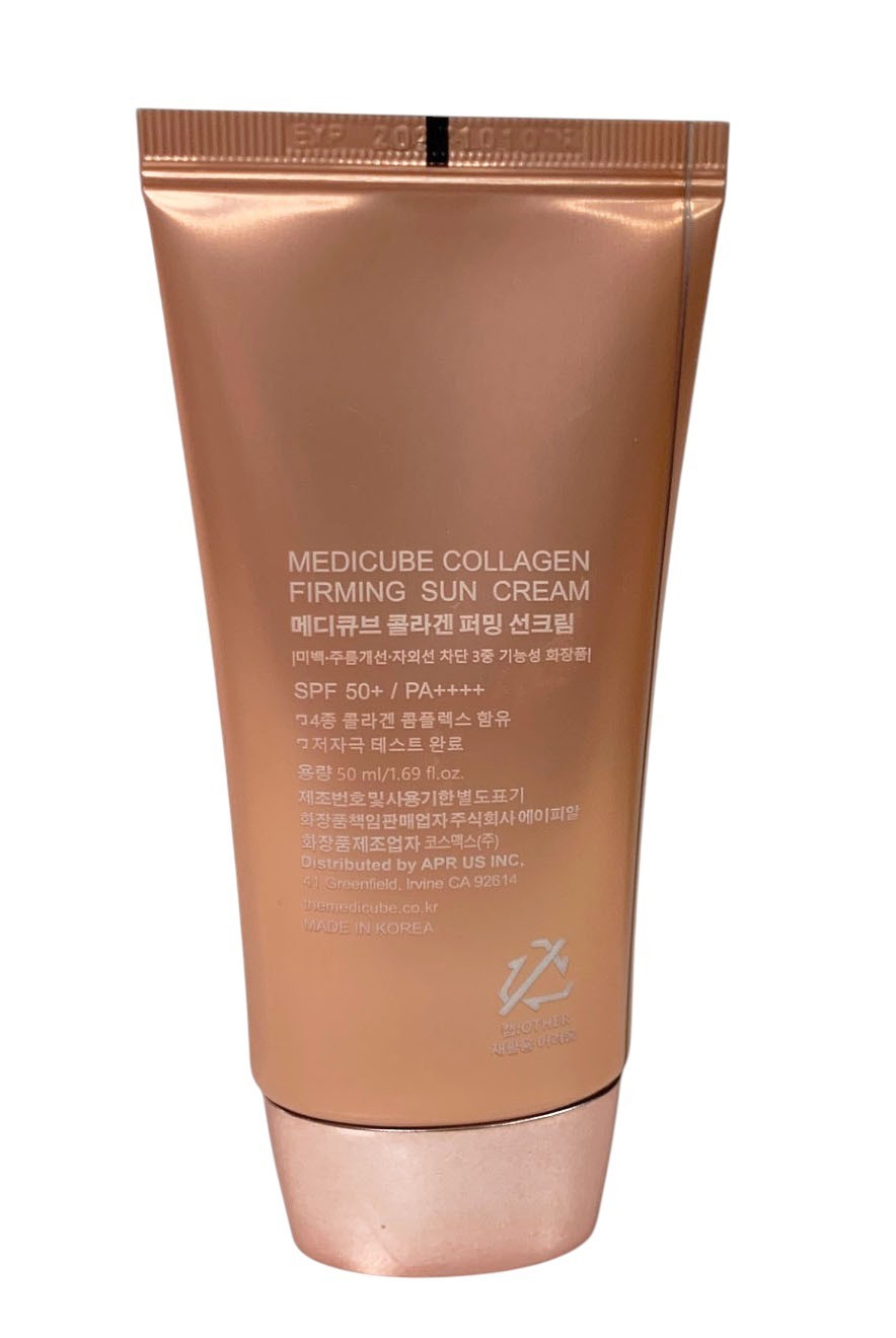 MEDICUBE  Collagen Firming Sun Cream 1.69oz / 50ml SPF50+PA++++ K-BEAUTY
