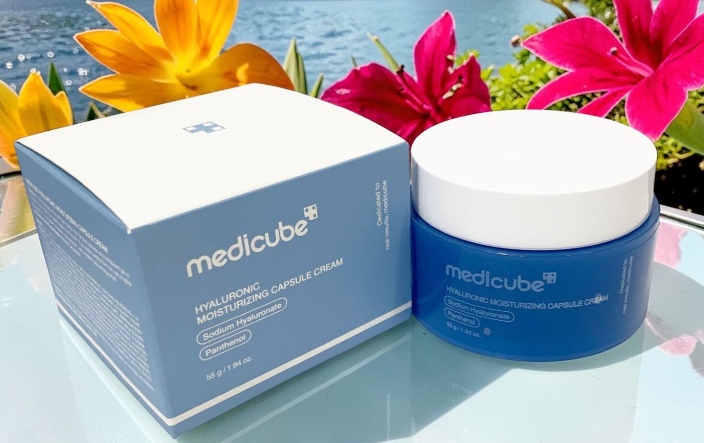 Medicube Hyaluronic Moisturizing Capsule Cream 1.94oz Korean Skin Care -  SEALED