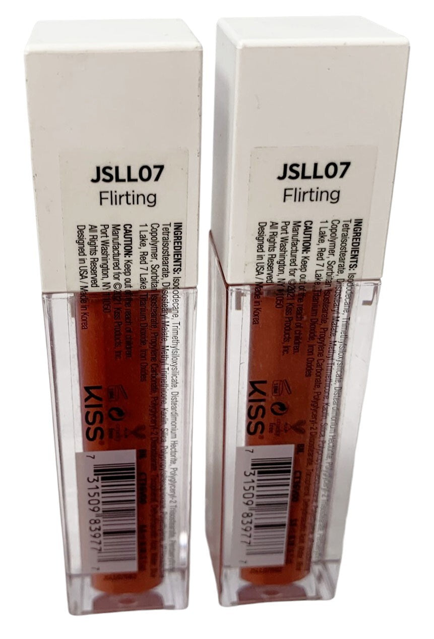 JOAH ENDLESS LONGWEAR LIP COLOR JSLL07 FLIRTING PACK OF 2
