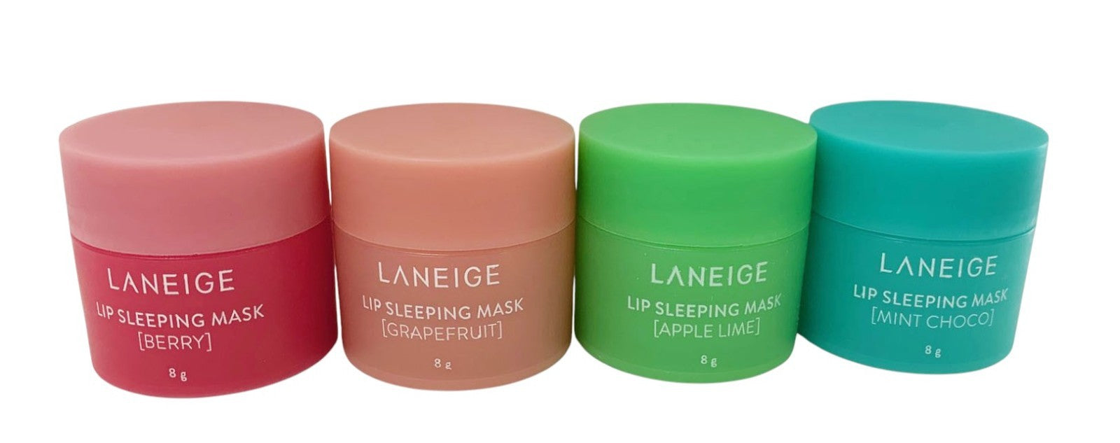 Laneige Lip Sleeping Mask Mini Kit 4pcs 8gr Each  Scented Collection Exp. 9/28