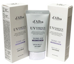 D'ALBA WATERFULL UV ESSENCE TONE-UP VEGAN PURPLE CORRECTING SUNSCREEN SET OF 2