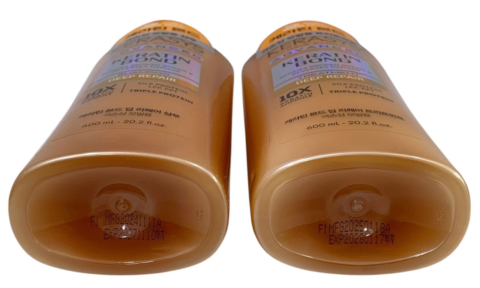 KERASYS HAIR CLINIC ADVANCED DEEP REPAIR AMPOULE SHAMPOO & TREATMENT 600ML EACH