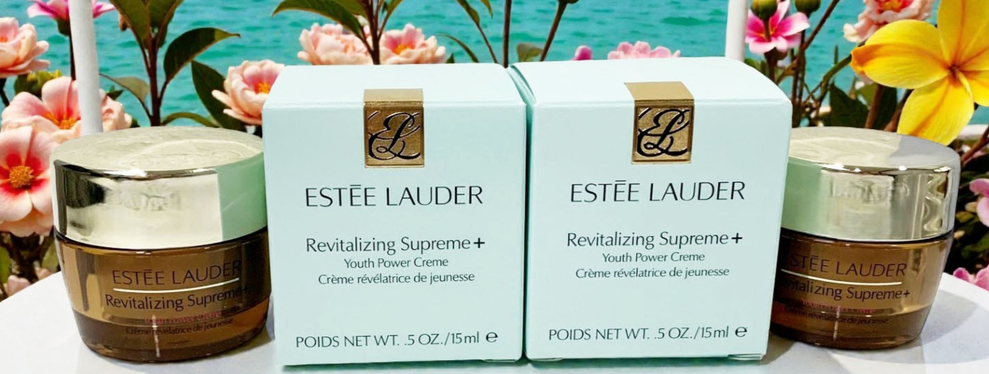 Estee Lauder Revitalizing Supreme+Youth Power Cream 0.5 oz  Set of 2 New in Box
