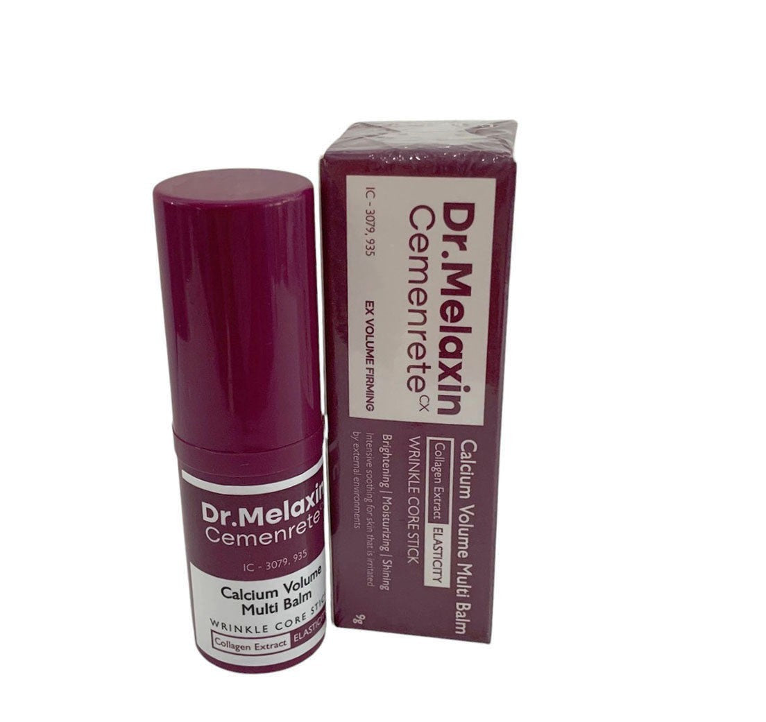 Dr. Melaxin Cemenrete Calcium Volume Multi Balm Wrinkle Core Stick 9g New in Box