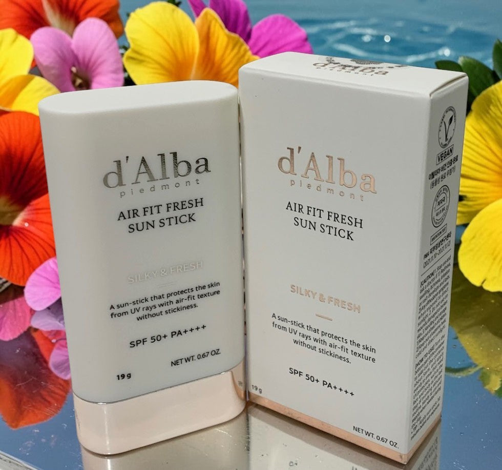 D'ALBA Air Fit Fresh Sun Stick SPF50+ PA++++ 19g UV Sunscreen Sun Block  Ex 4/28