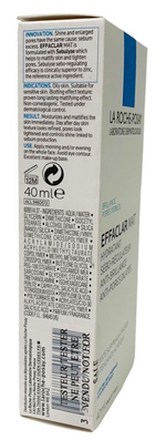 La Roche Posay Effaclar Mat Anti Shine Moisturizer 40ml/ 1.35oz EXP 05/2026