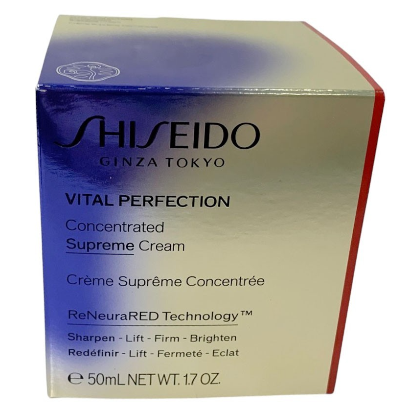 Shiseido Vital Perfection Concentrated Supreme Cream 1.7oz/50ml Fresh Exp.05/28