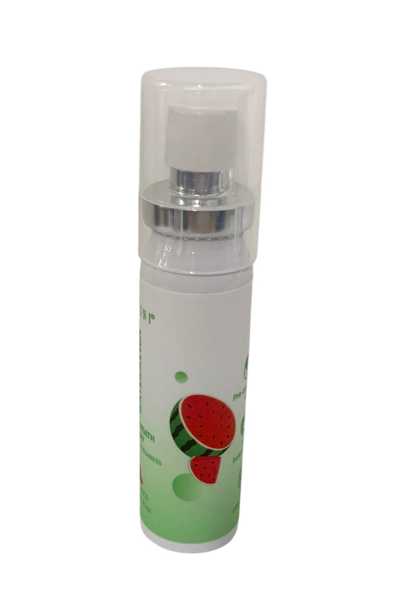 SIRUINI PROBIOTICS FRESH BREATH MOUTH SPRAY PEACH, ORANGE, WATERMALON, MINT- 4 P