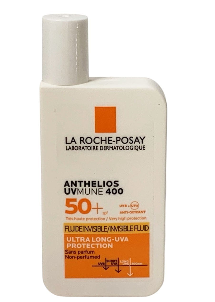 La Roche Posay ANTHELIOS UVmune 400 Invisible Fluid SPF50+ 50ml 2 PACK-EXP 10/28