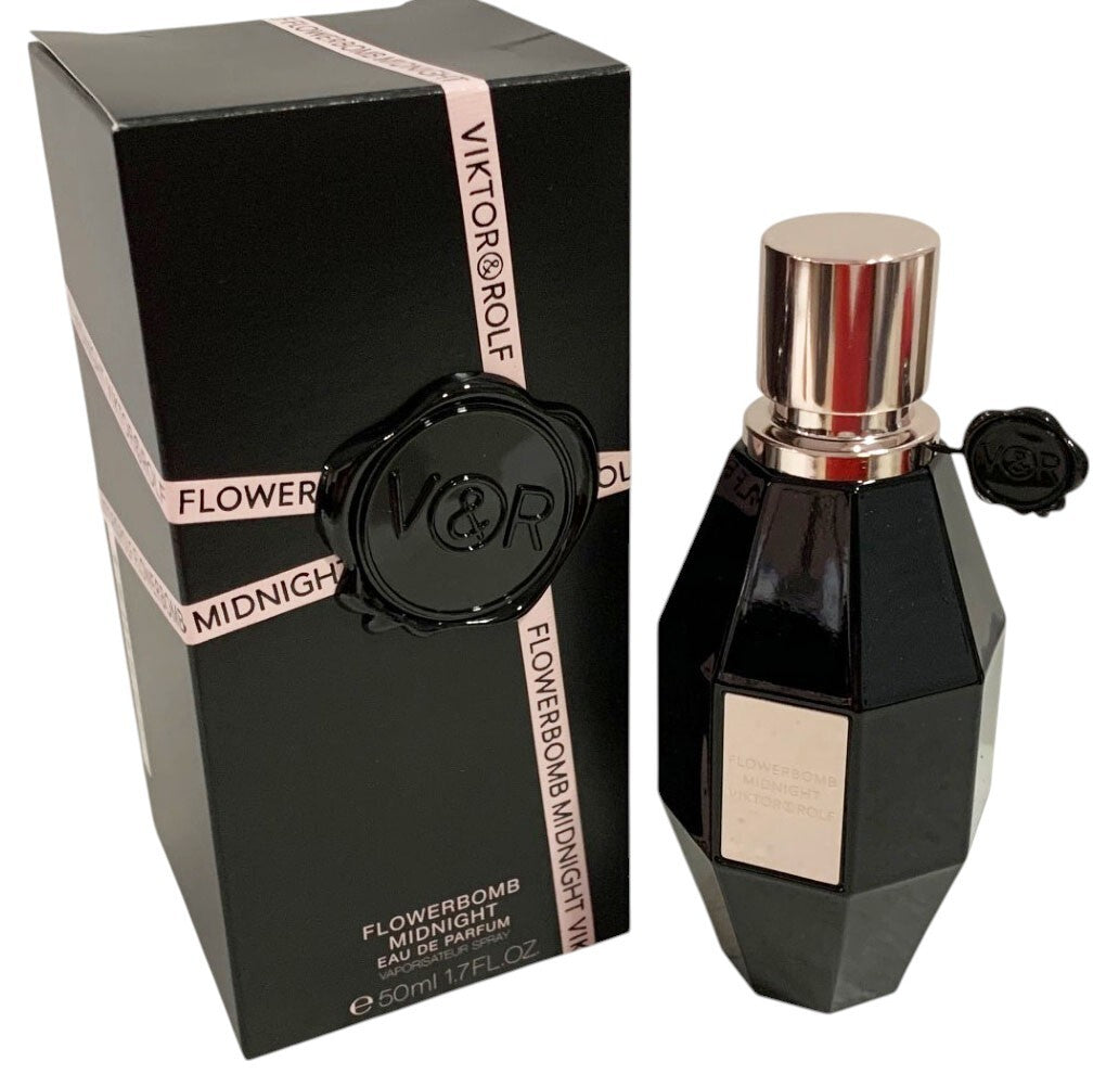 Viktor & Rolf Flowerbomb Midnight Eau de Parfum Spray - 50ml / 1.7oz Unsealed