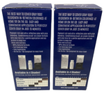 2-No Gray Permanent Root Touch up Ammonia Free MEDIUM BROWN Hair Color NIB