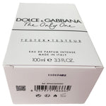 Dolce Gabbana The Only One Intense Women 3.3oz 100 ml Edp Spray Same As Photo
