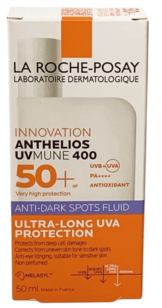 La Roche Posay Anthelios UVMune 400 SPF50+ Anti-Spots Fluid 50ml EXP 09/28
