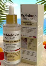 Dr. Melaxin Peel Shot Exfoliant Rice Ampoule 2.7oz/80 ml FRESH EXP. DATE: 8/2028