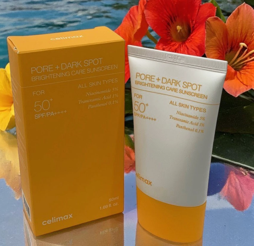 CELIMAX Pore+Dark Spot Brightening Care Sunscreen 50+ SPF/PA++++1.69oz Exp08/28