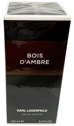Karl Lagerfeld BOIS D'AMBRE Eau de Toilette Spray for Men 3.3oz NEW SEALED BOX