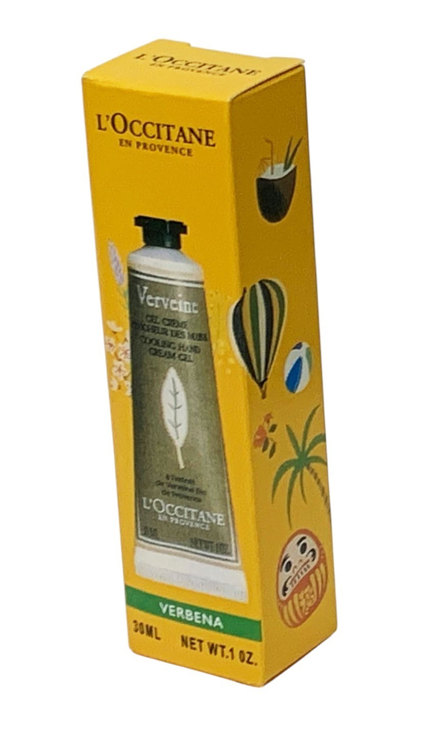 L'OCCITANE PROVENCE AROUND THE WORLD VERBENA Cooling Hand Cream 30ml SET OF 2