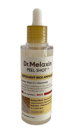 Dr. Melaxin Peel Shot Exfoliant Rice Ampoule 2.7oz/80 ml FRESH EXP. DATE: 8/2028