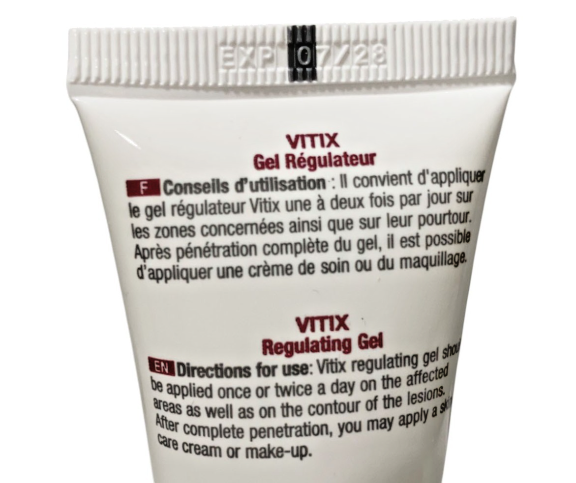ACM Laboratoire Vitix Regulating Gel Skin Repigmintation Formula 1.7oz/50ml READ
