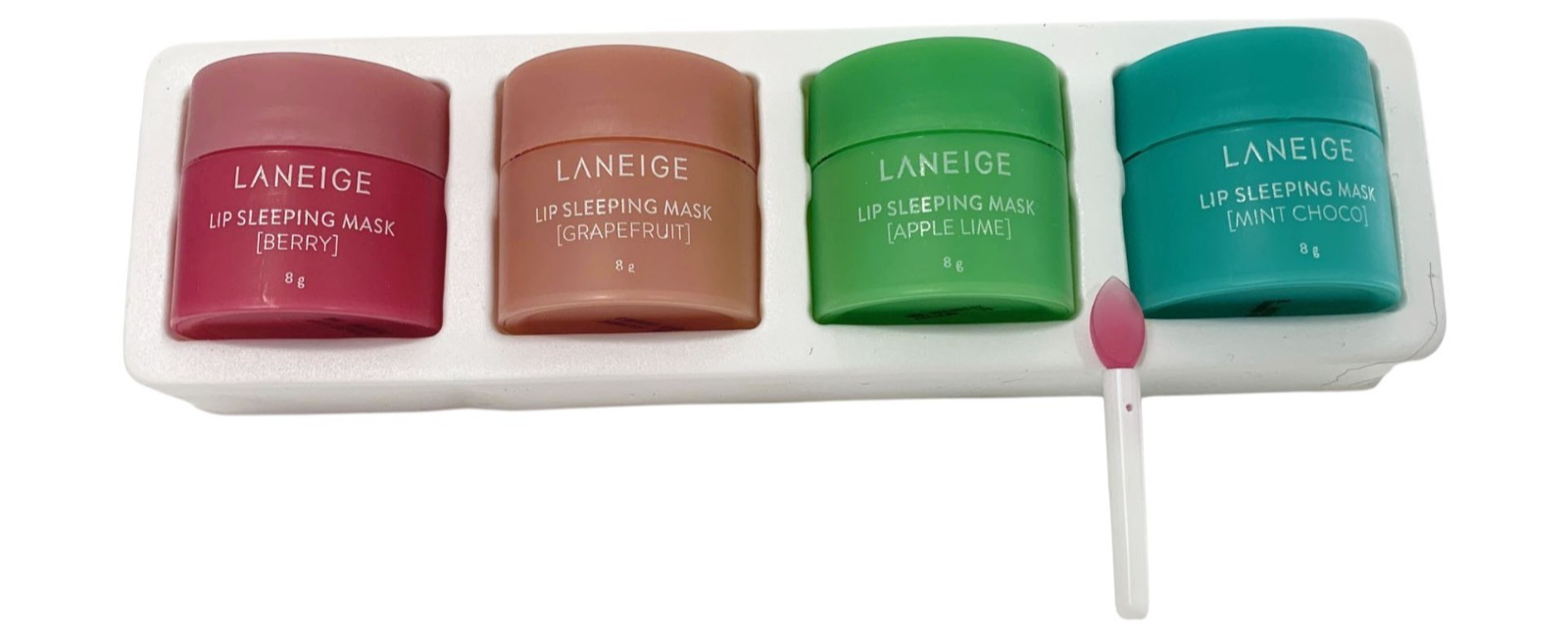 Laneige Lip Sleeping Mask Mini Kit 4pcs 8gr Each  Scented Collection Exp. 9/28