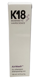 K18 AirWash™ Dry Shampoo 118 ml/4 oz Non-Aerosol New in Sealed Box Exp 02/29
