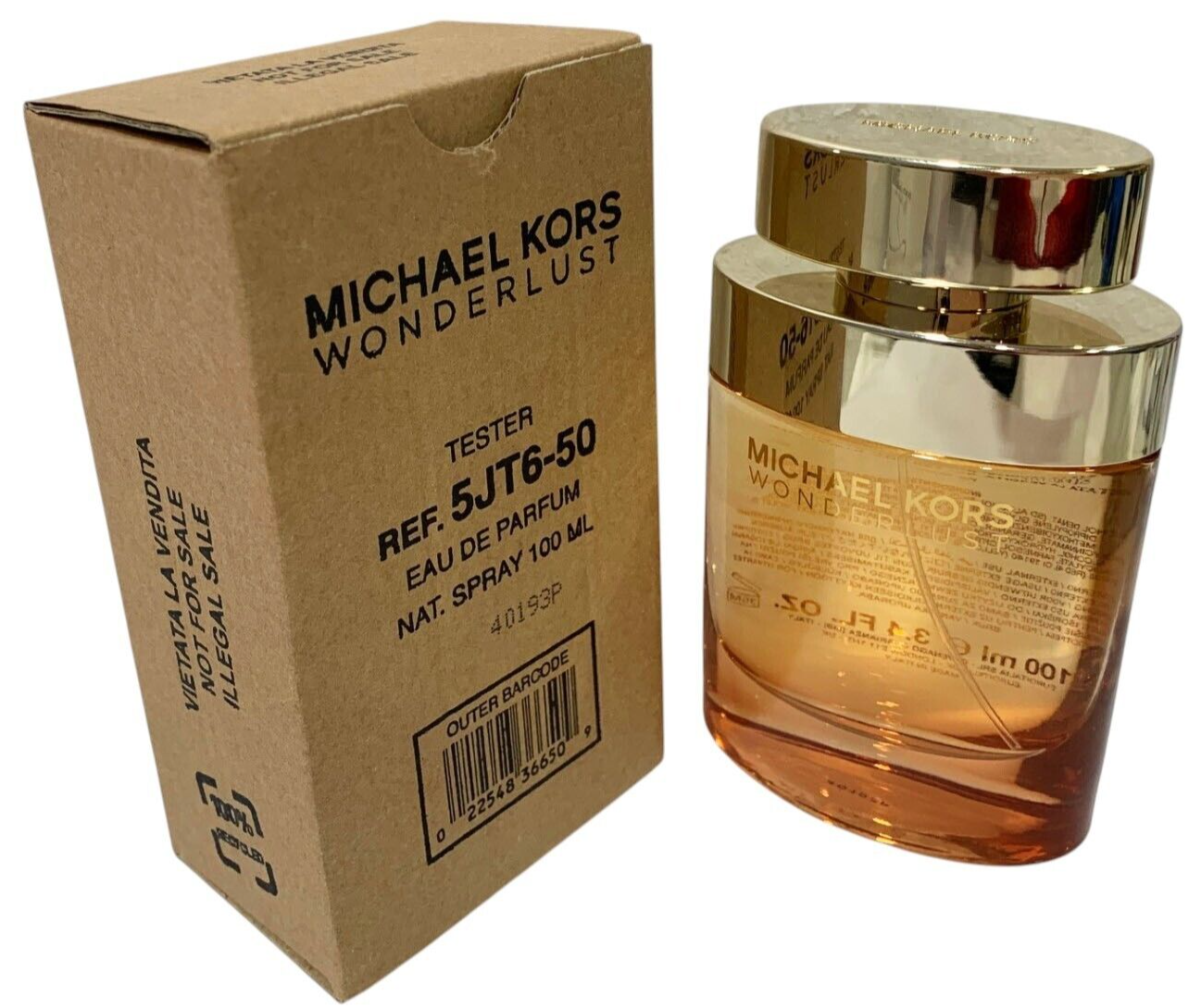 Michael Kors Wonderlust 3.4oz/100ml Eau De Perfume Spray for Women in Tester Box