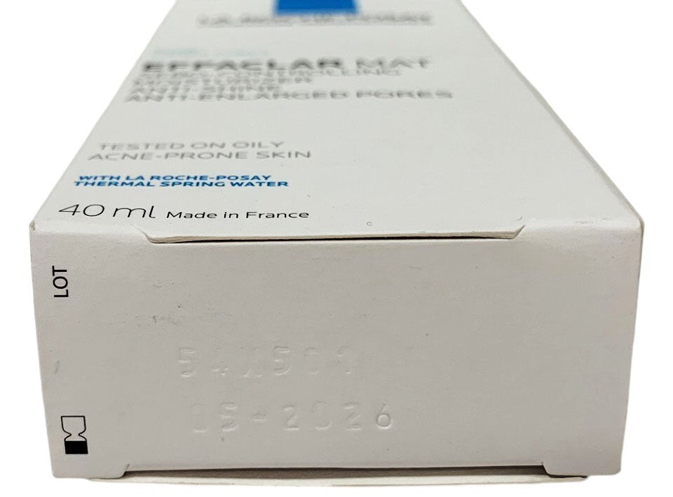 La Roche Posay Effaclar Mat Anti Shine Moisturizer 40ml/ 1.35oz EXP 05/2026