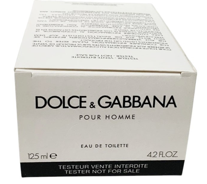 Dolce and Gabbana Men's Pour Homme EDT Spray 4.2 oz Fragrances New in White Box