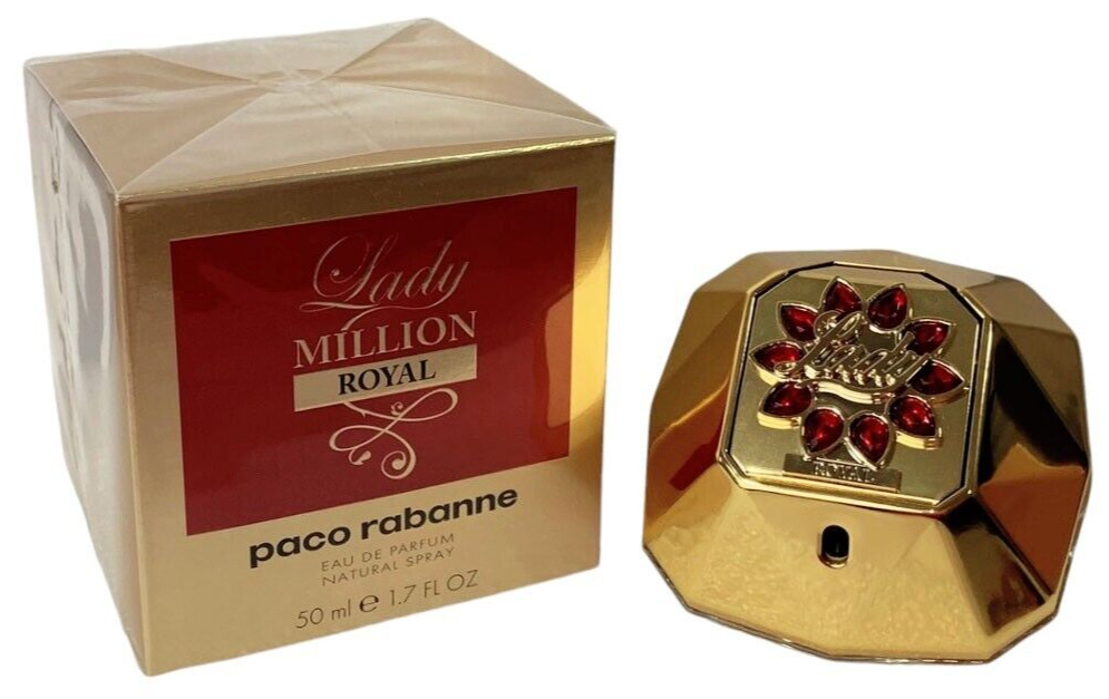 Paco Rabanne LADY MILLION ROYAL EAU DE PARFUM SPRAY 1.7oz/50ml Authentic Sealed