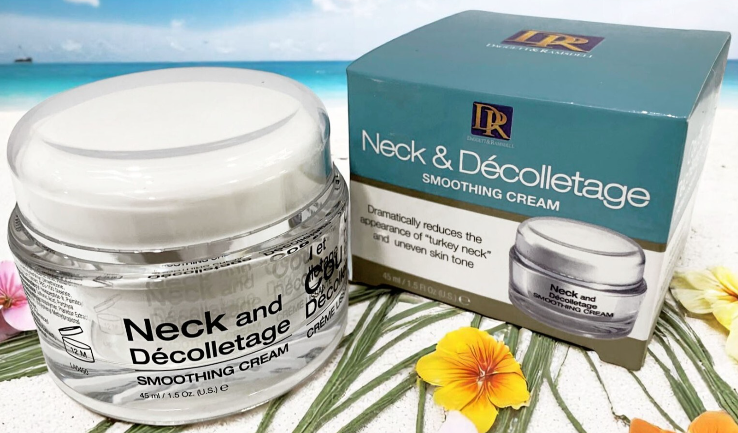 Daggett & Ramsdell NECK & DECOLLETAGE SMOOTHING CREAM Reduces TURKEY NECK 1.5oz