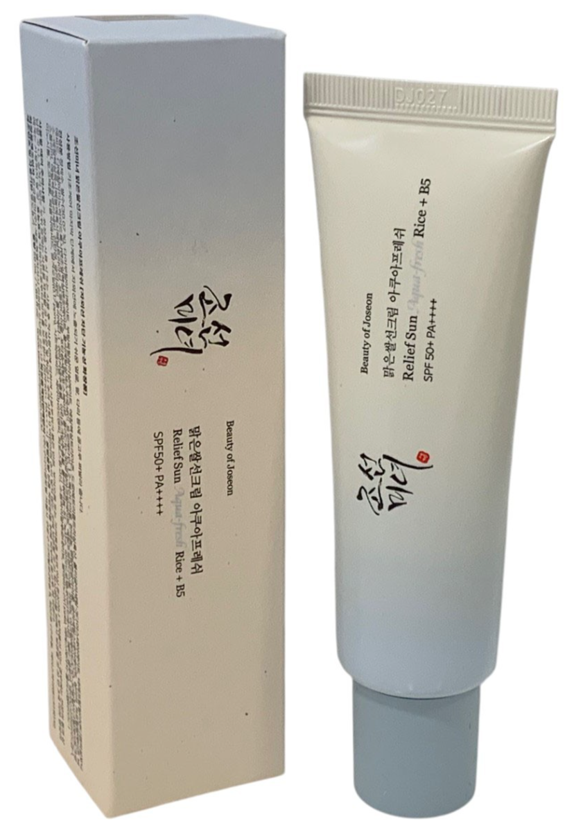 BEAUTY OF JOSEON Relief Sun Aqua Fresh Rice + B5 SPF50+ PA++++ 50ml,  EXP 10/28