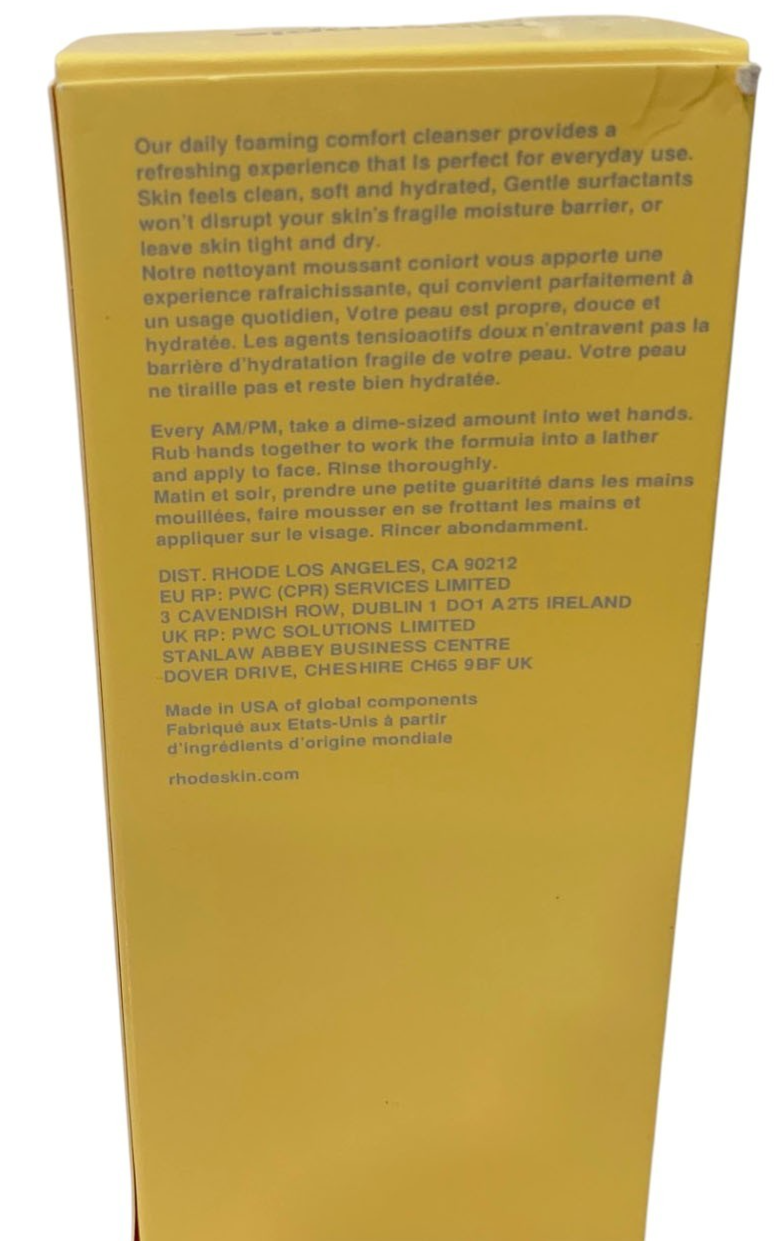 Rhode by Hailey Bieber Pineapple Refresh The Daily Cleanser 150ml/5oz New in Box