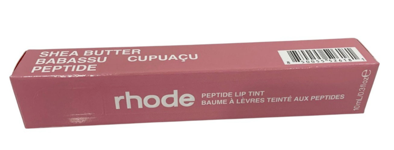 Rhode Peptide Lip Tint  10ml Shea Butter Sheer 3 pcs-Ribbon, Salty Tan, Espresso