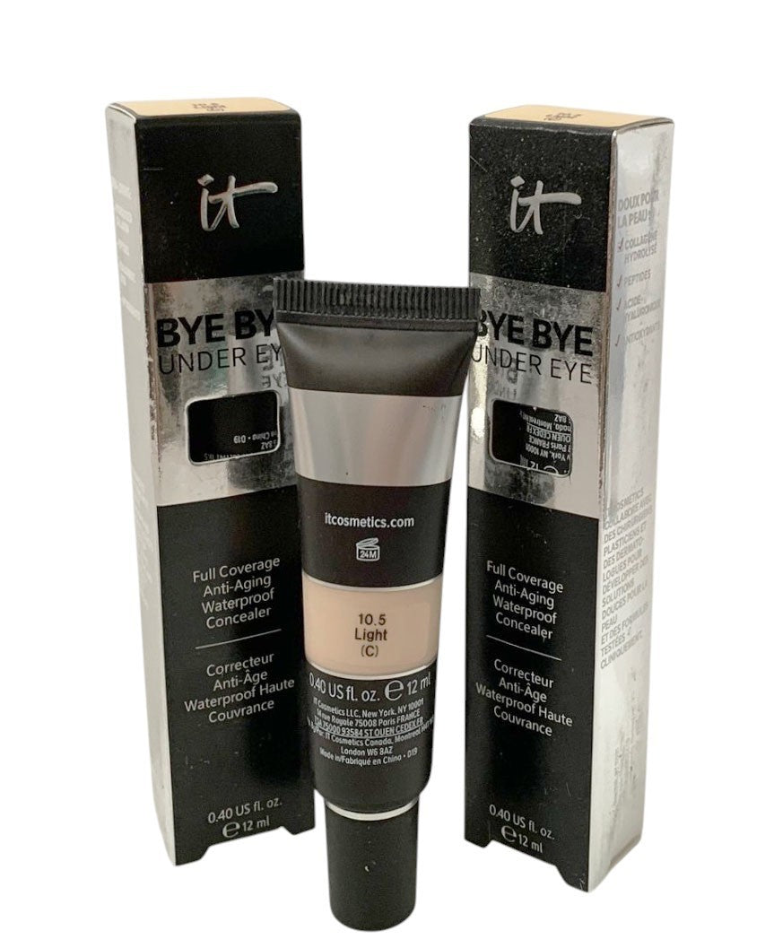2 it Cosmetics Bye Bye Under Eye Full Coverage Concealer (10.5 Light C ) 12ml