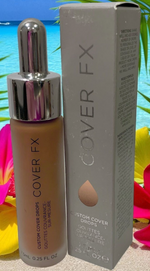 COVER FX Custom Cover Drops - G DEEP 2 - 0.25oz/ 7.5ml Made in Italy, New in Box