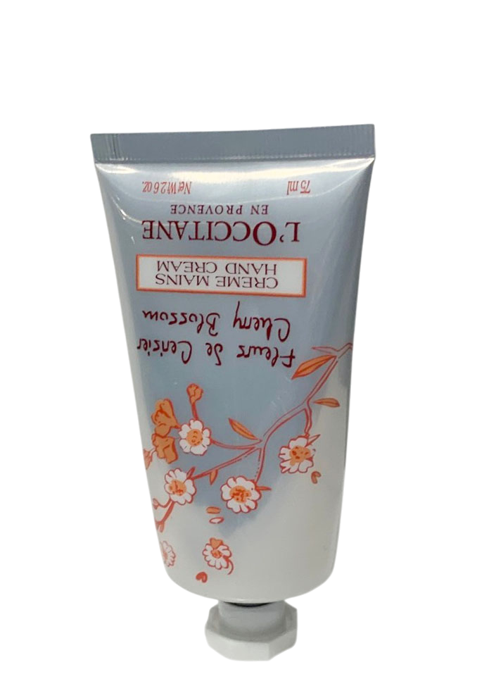 L'Occitane Cherry Blossom Hand Cream -  75ml/2.5oz - New in box